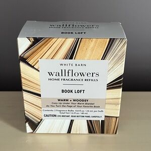 Two Pack Bath & Body Works White Barn Book Loft Wallflowers Refills